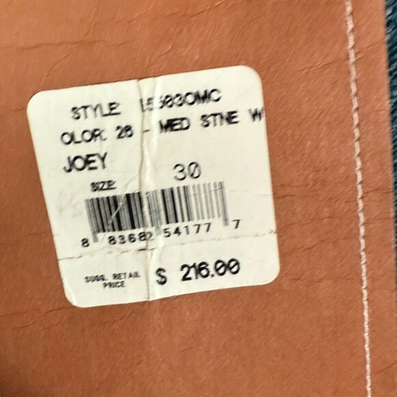 True Religion Womens Bootcut Flare Jeans Y2K Stone Wash Sz 30 Made USA Y2K NWT - Picture 9 of 14